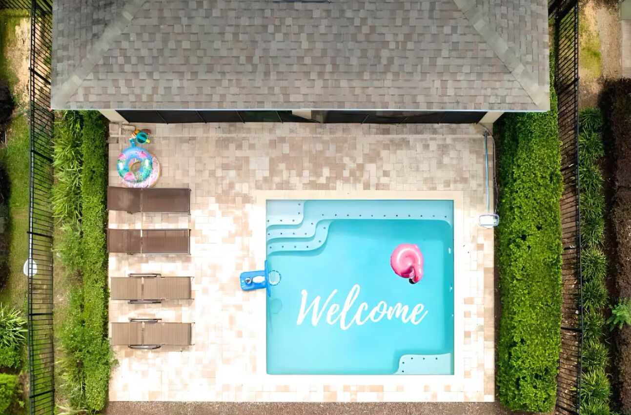 Beheizter Pool
