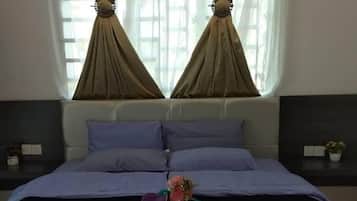 Family Room, 4 Bedrooms | Minibar, blackout drapes, soundproofing, iron/ironing board