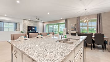 Villa, Multiple Bedrooms | Private kitchen | Fridge, oven, coffee/tea maker, toaster