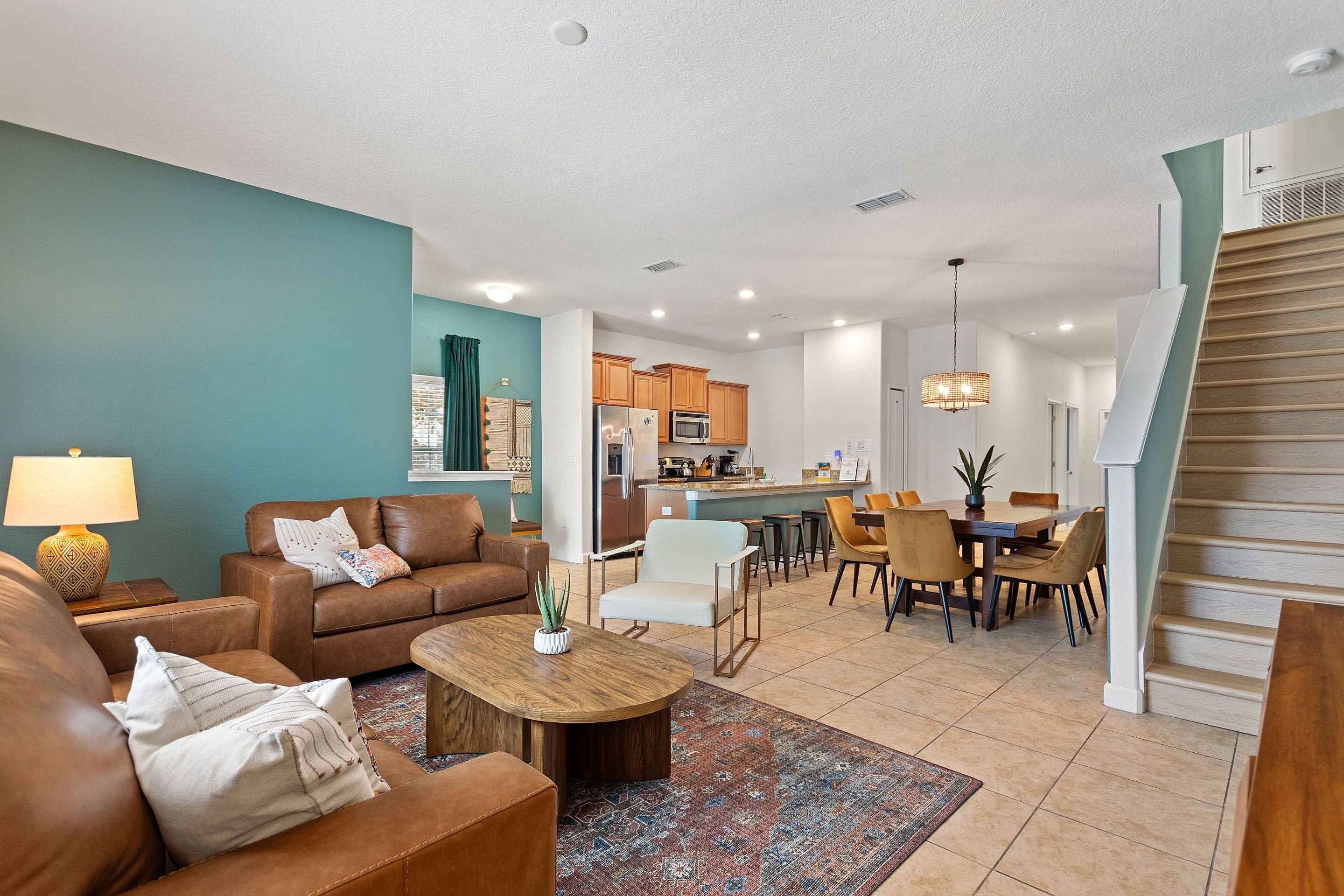 Townhome, 5 Bedrooms | Living area | Smart TV