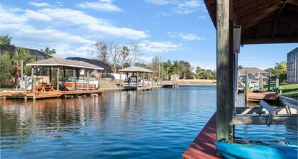 Salt Water Canal Home with Pool