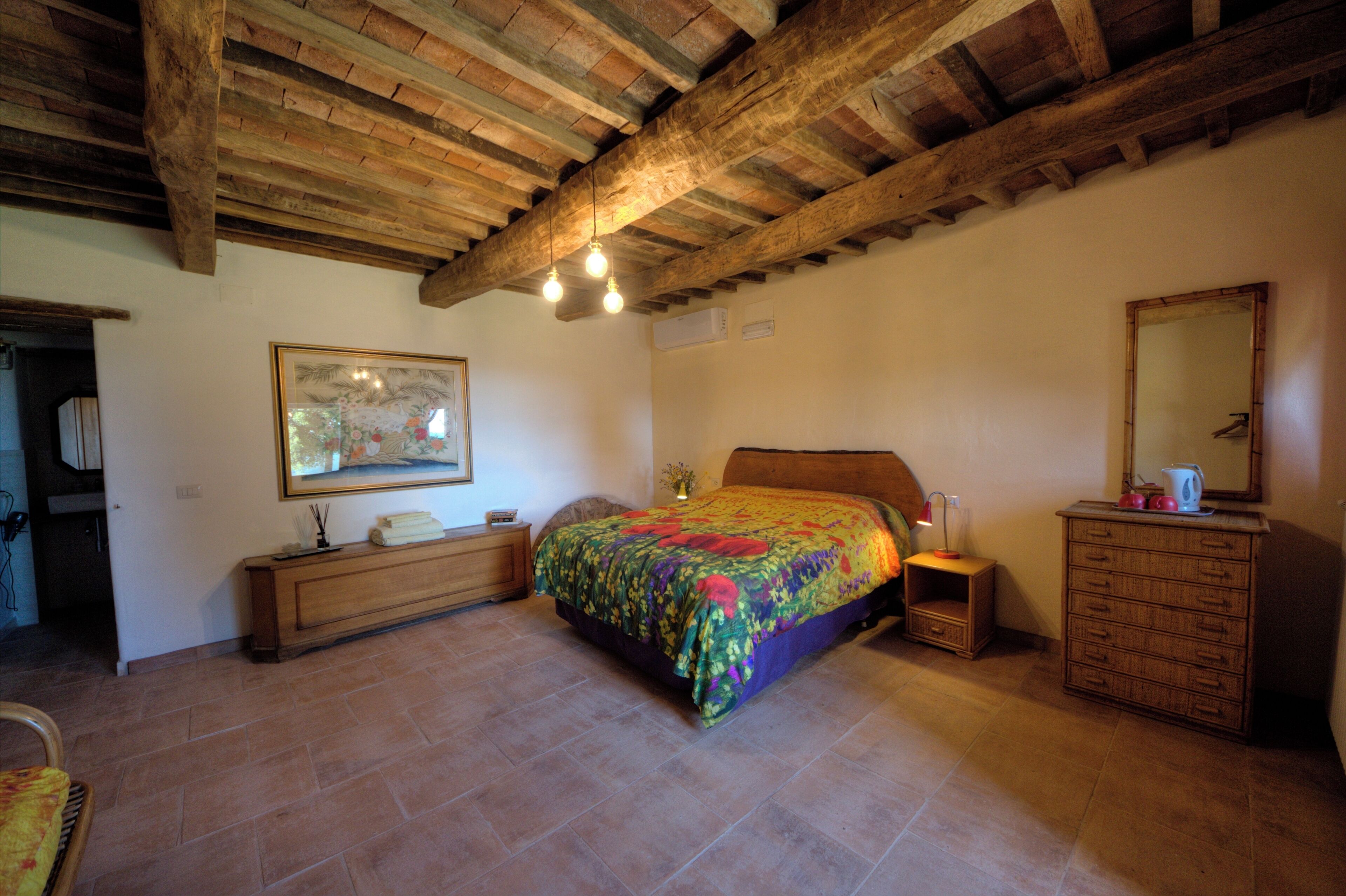 Chambre Triple Confort, balcon, vue jardin
