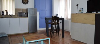 Les volets bleus - duplex proche plage et centre