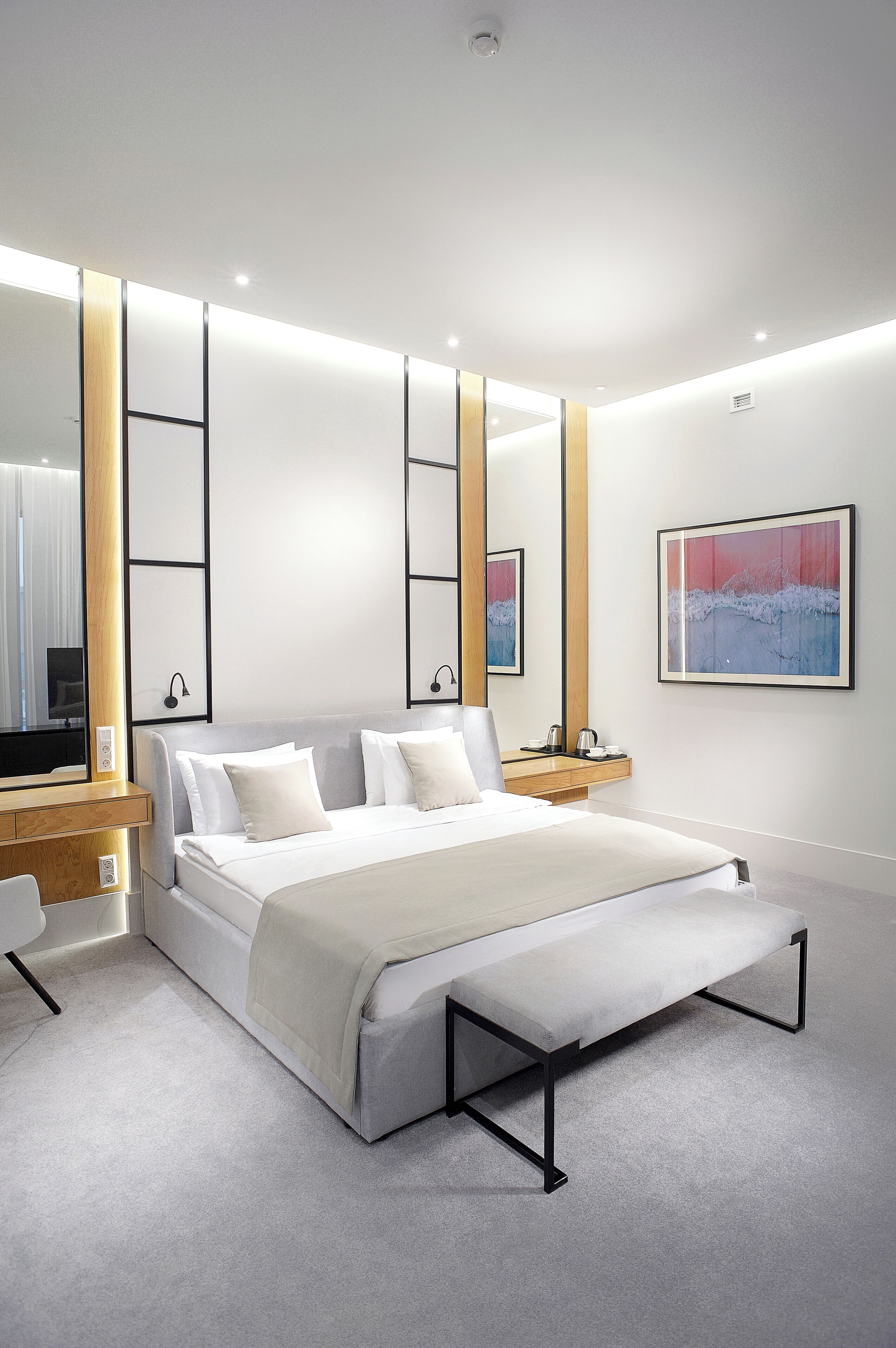 Superior kamer | Woonruimte | Een smart-tv en vloerverwarming