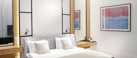 Habitación superior | Área de sala de estar | Smart TV y piso con calefacción