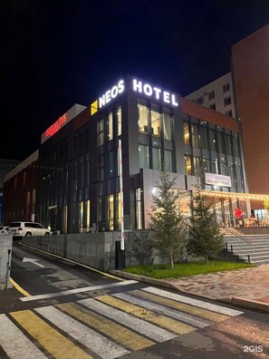 Fachada de la propiedad