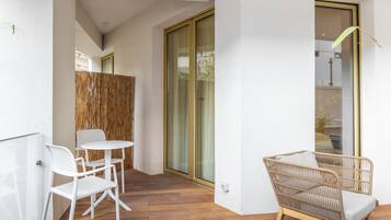Superior-Studio, 1 King-Bett, Terrasse | Terrasse/Patio