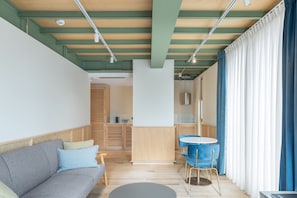 Superior Duplex, 1 Bedroom | Private kitchen | Mini-fridge, microwave, stovetop, espresso maker - Rosetti Hotel (Bucharest)