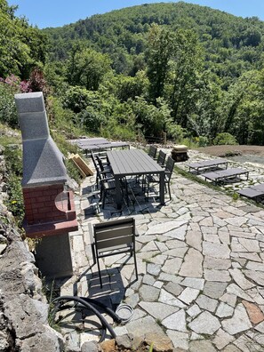 Restauration en plein air