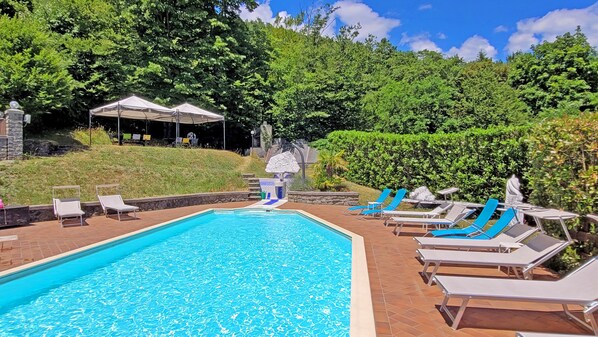 Außenpool, beheizter Pool