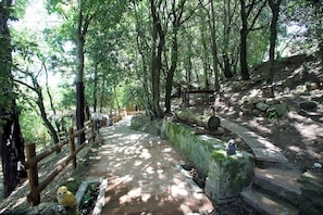 Overnatningsstedets område