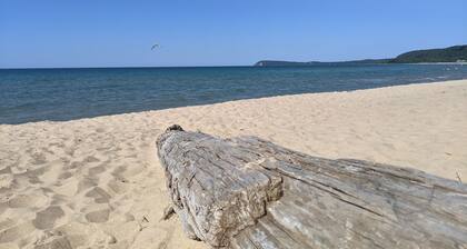 Historic home near Leland. Huge porch, fire pit.