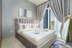 尊榮公寓 | 1 間臥室、埃及棉床單、高級寢具、羽絨被