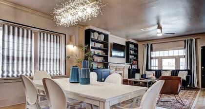 🌿 Boho Glam Bungalow in Historic OKC | 3BR/2BA | Walkable + Central! 🌿