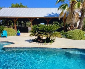 Pool - Pura Vida Private Pool, Wi-Fi, @ Frio River Vacation Rentals (Concan)
