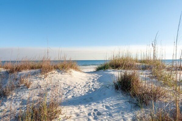 Beach nearby - (4 Minute Walk to Beach) Screened in porch & MBR on ground level (Cape San Blas)