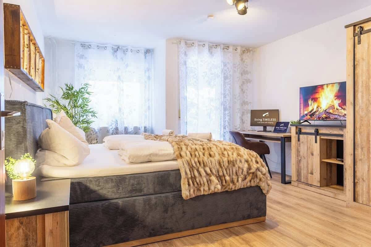 1 sovrum, strykjärn/strykbräda, resesäng och wi-fi