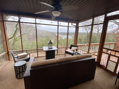 Large Home on Bull Shoals Lake with Core Lake Access
