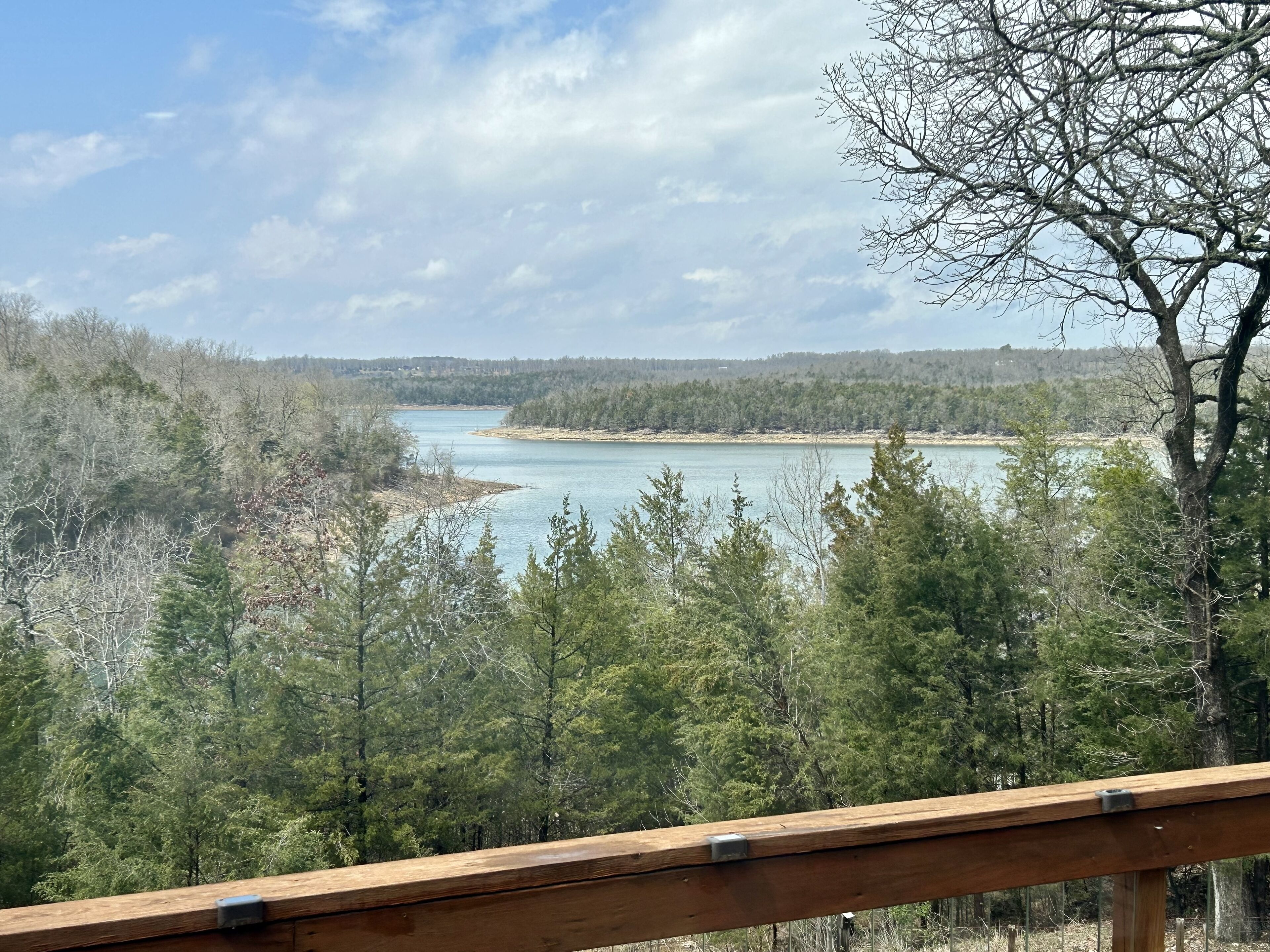 Blick von der Unterkunft