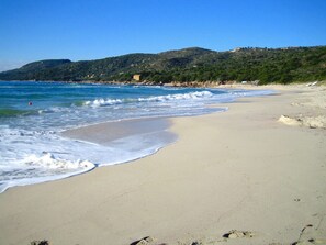 Beach nearby