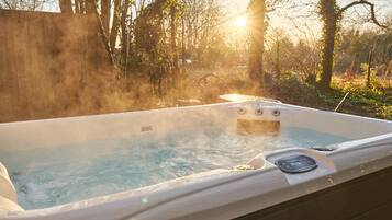 Idromassaggio all'aperto