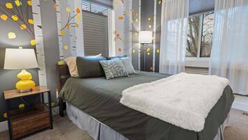 3 bedrooms, iron/ironing board, travel cot, WiFi