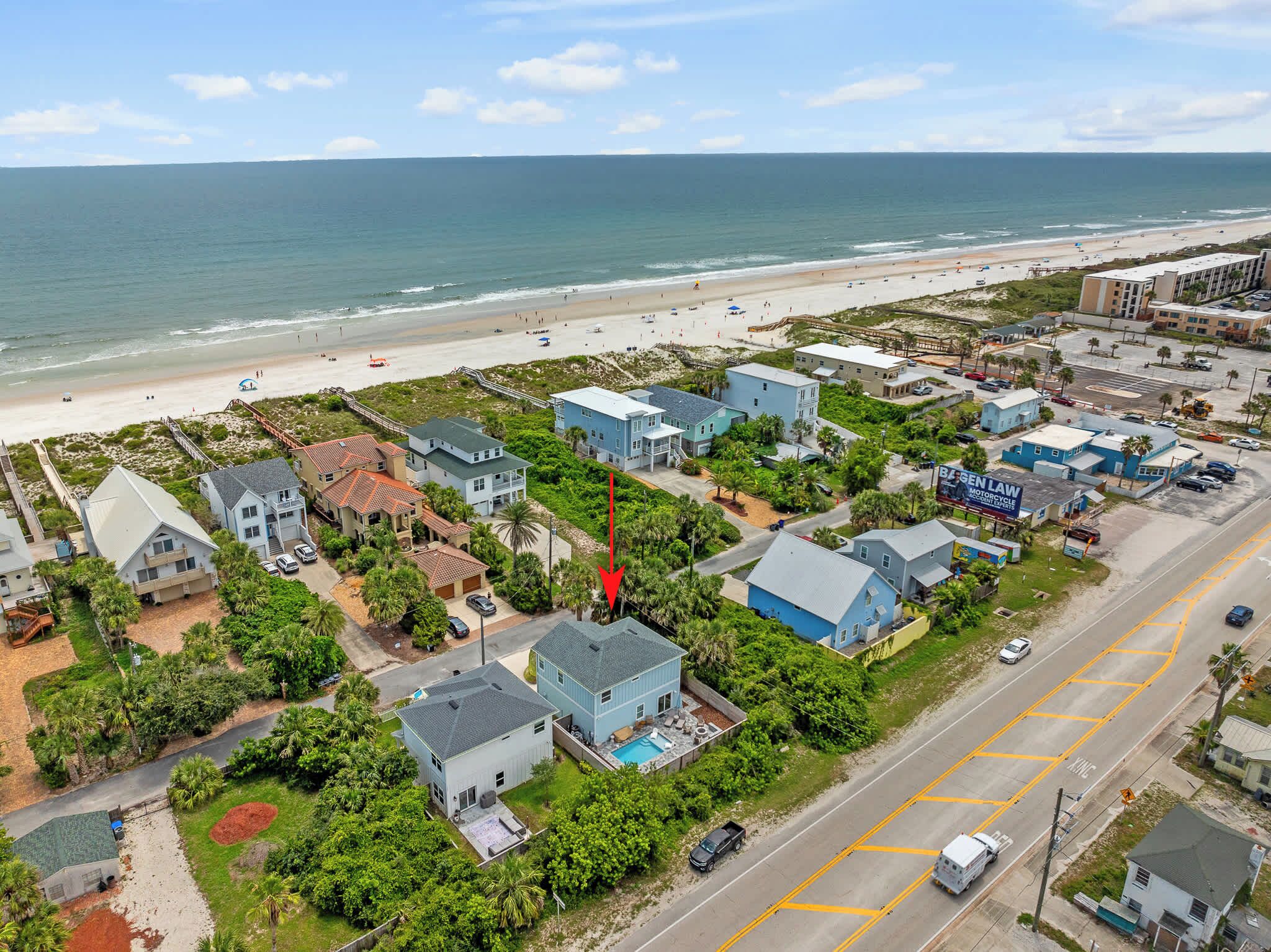 Beach nearby