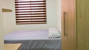 2 habitaciones, escritorio, wifi y ropa de cama