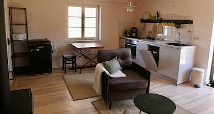 Vacation apartment1 in the farm worker's house near Scharmützelsee