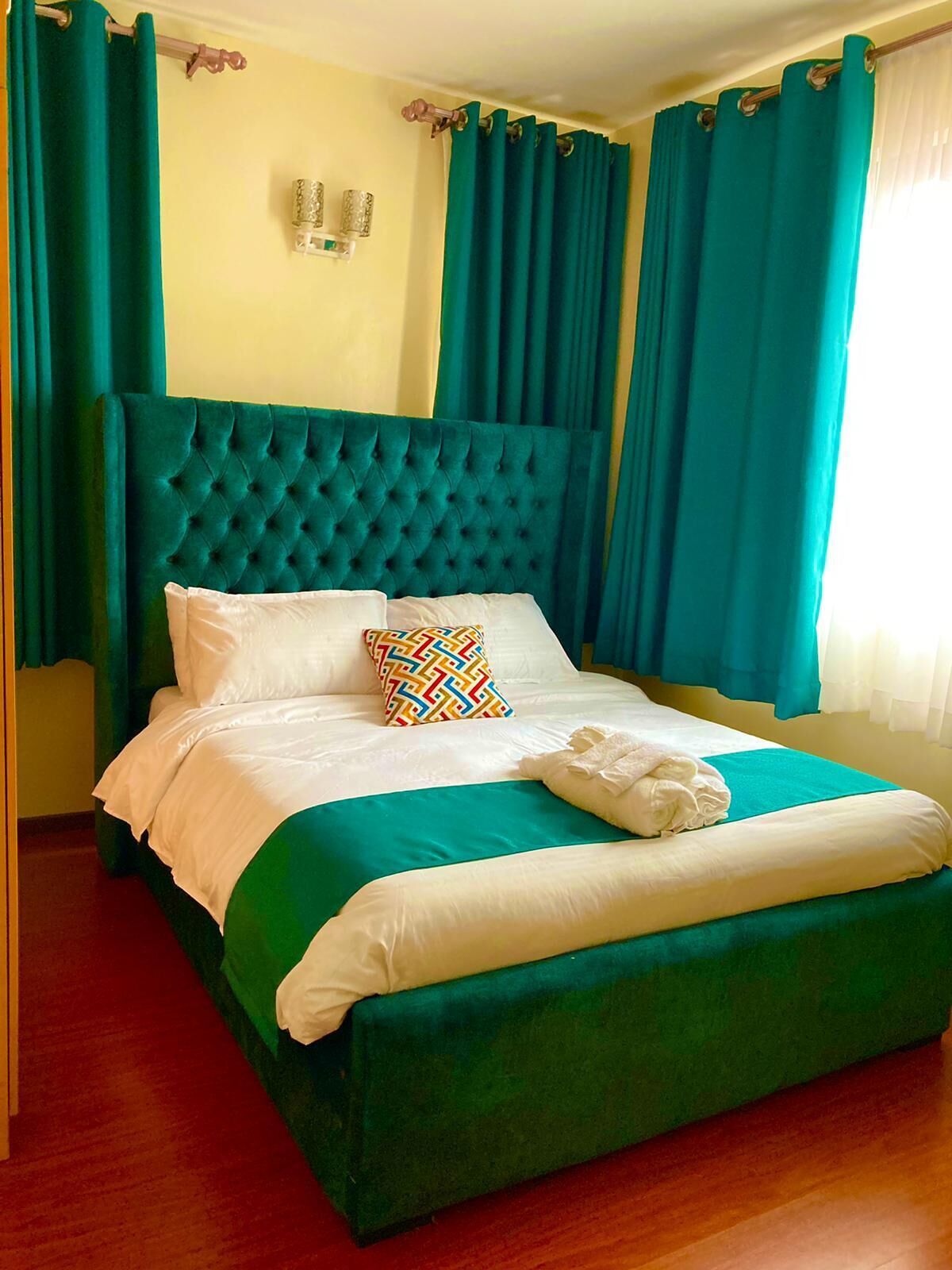 3 chambres, draps fournis