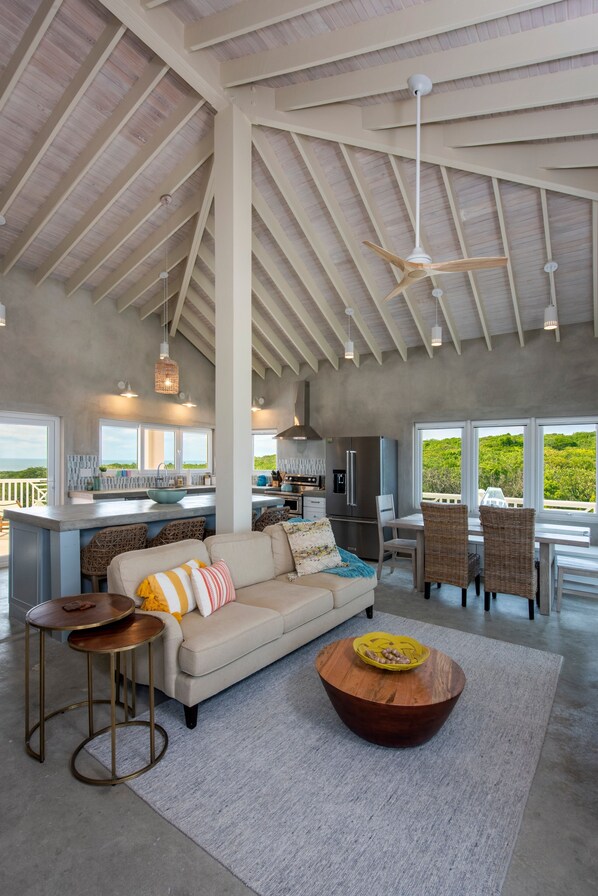 House, 4 Bedrooms | Living area | Smart TV - Sephora House 4 Bedroom Home (Gregory Town)