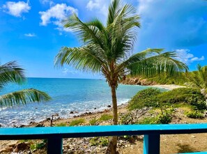 Sun-loungers, beach towels