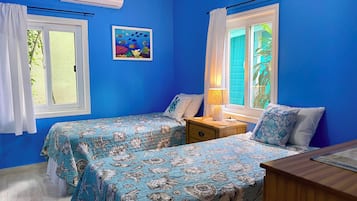2 bedrooms, in-room safe, travel crib, WiFi (free)