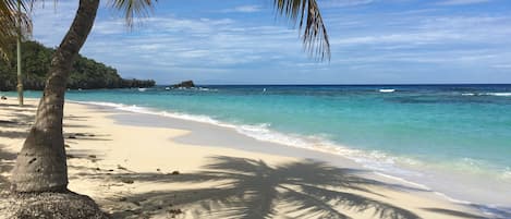 Sun loungers, beach towels