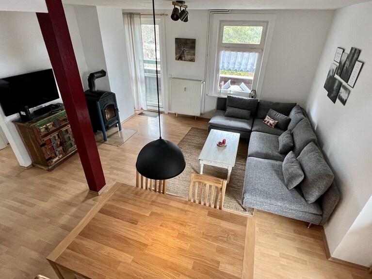 Villa Parkblick - Große Maisonette Wohnung Mit Ausblick - Oberhof