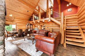 Smart-TV, Kamin, Bücher