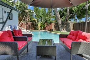 Alberca al aire libre 