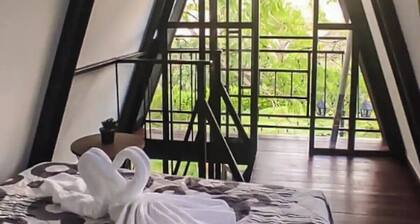 Villa with private jacuzzi.