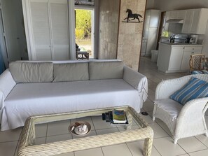 Cottage, 1 phòng ngủ | Khu phòng khách