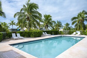 House, 1 Bedroom | Pool | A heated pool - Buttonwood Reserve Main Lodge 1 Bedroom Home (James Cistern)