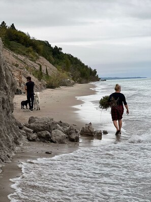 Liegestühle, Strandtücher