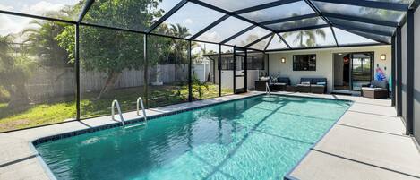 Piscine chauffée