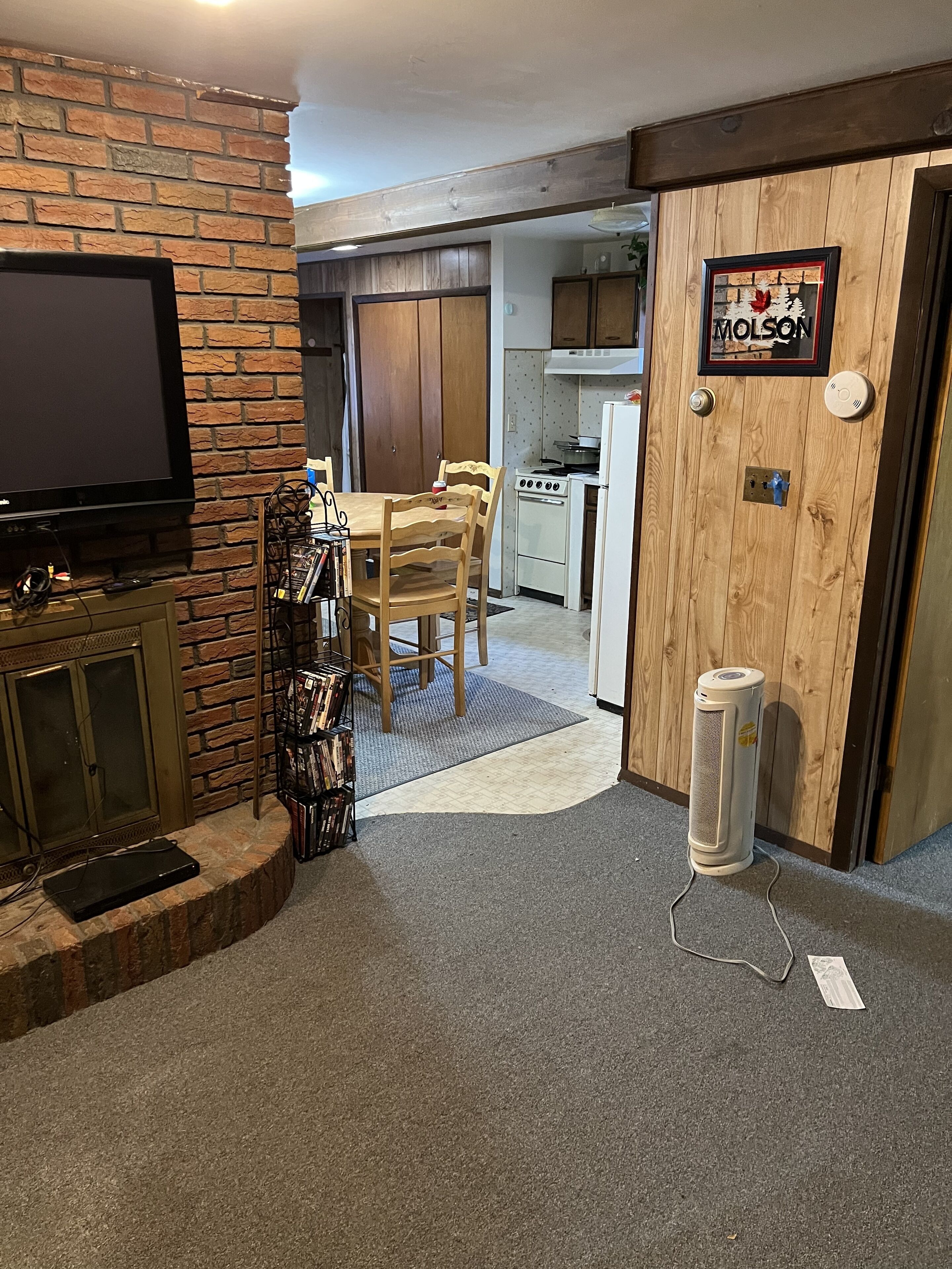 Quiet basement apartment