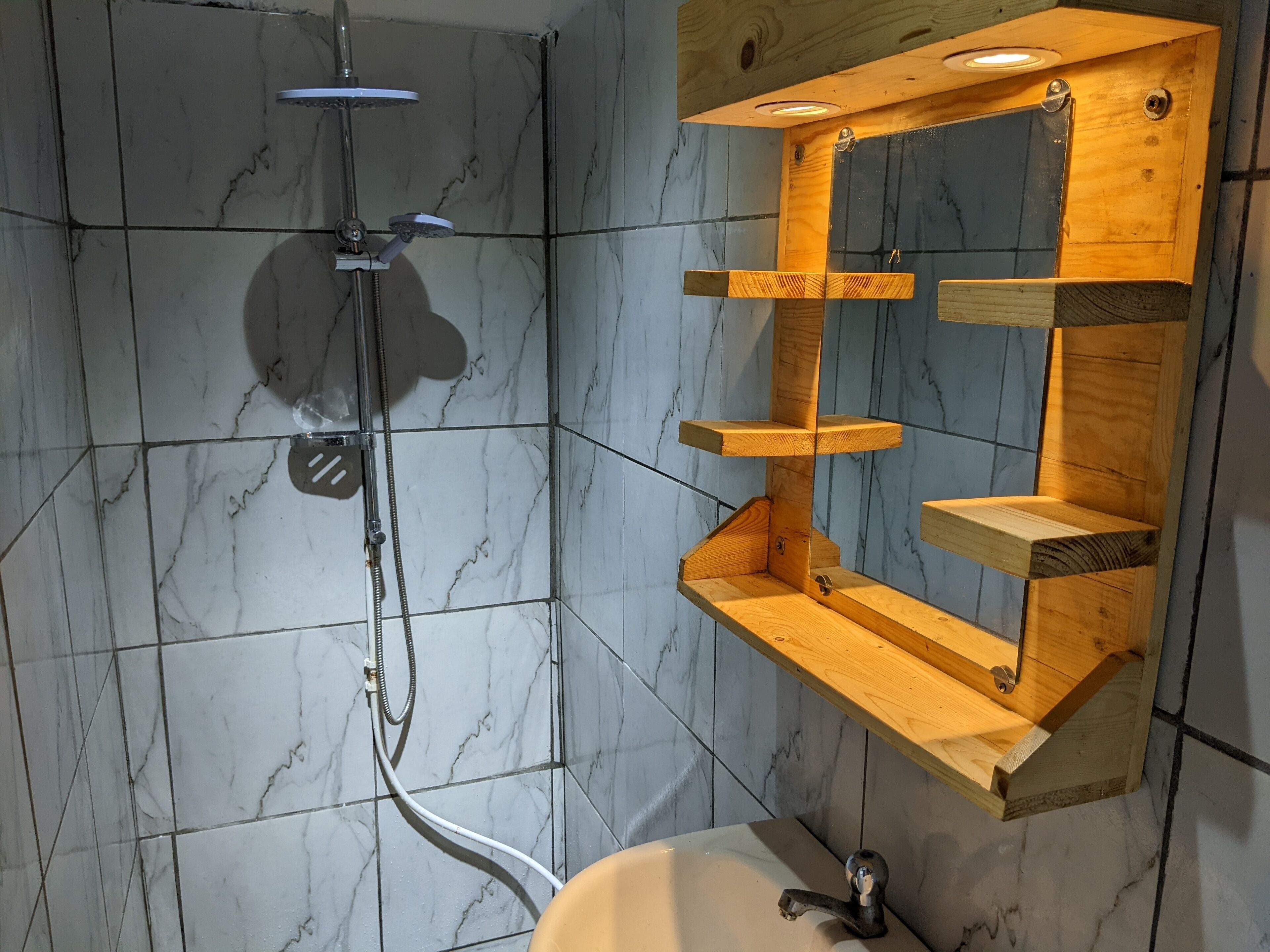 Shower, bidet