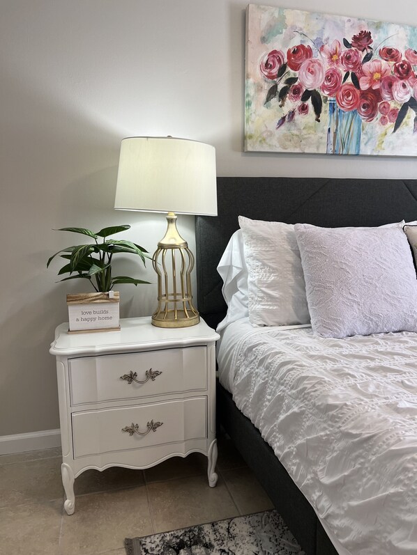 2 bedrooms, desk, iron/ironing board, free WiFi