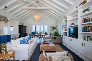 House, 3 Bedrooms | Living area | Smart TV - Azure 3 Bedroom Home (North Palmetto Point)