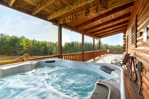 Idromassaggio all'aperto