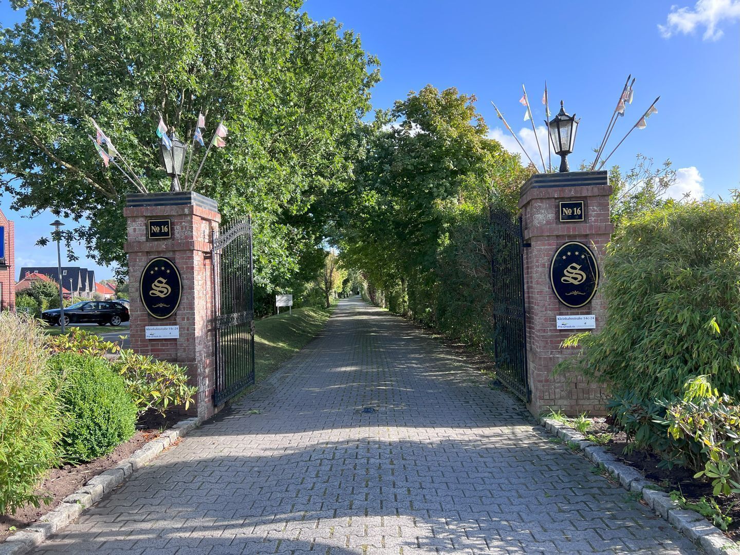 Enceinte de l’hébergement