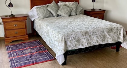 Beautiful spacious and bright country house with large windows