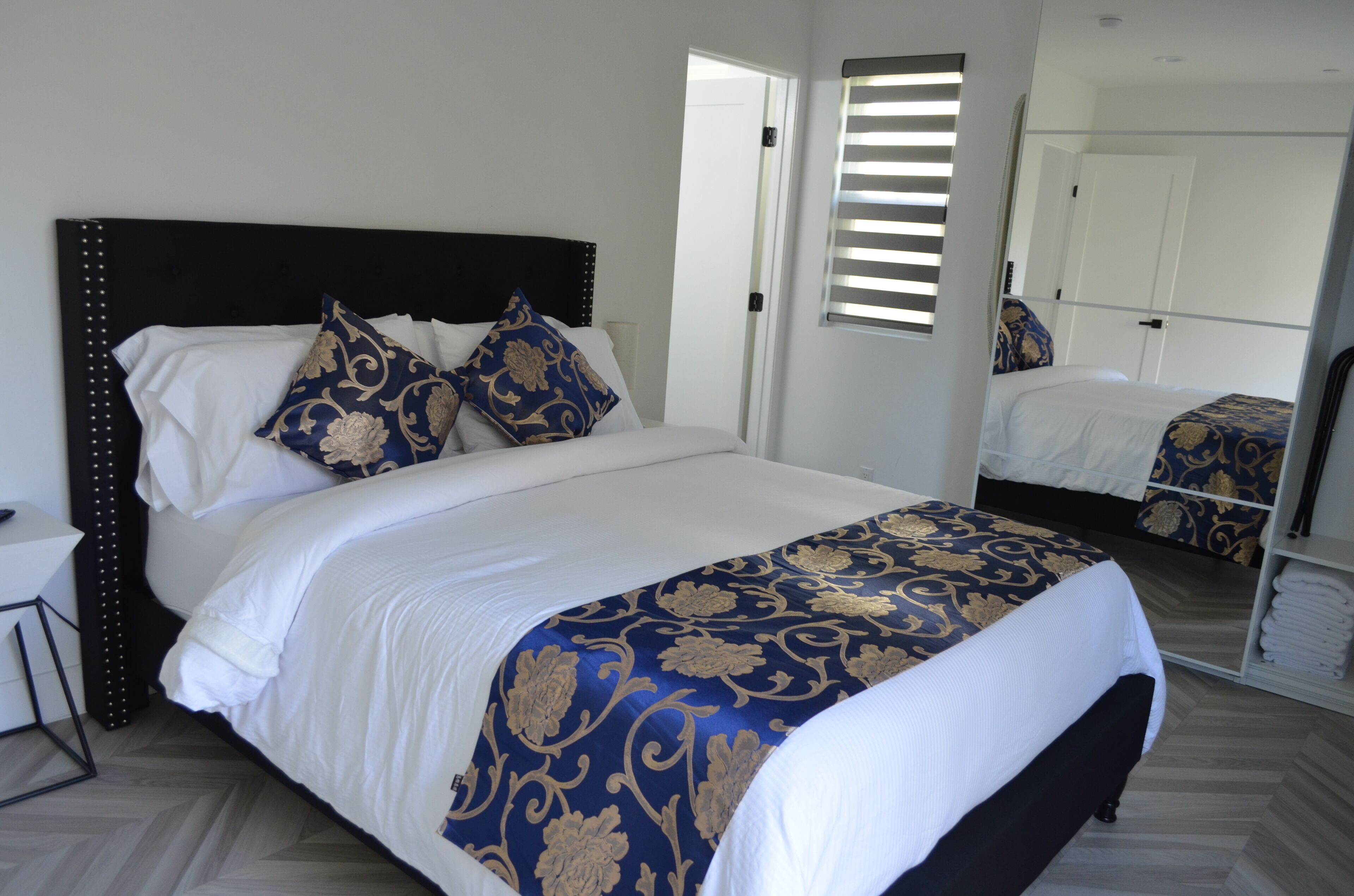 2 Schlafzimmer, Bettwäsche aus ägyptischer Baumwolle